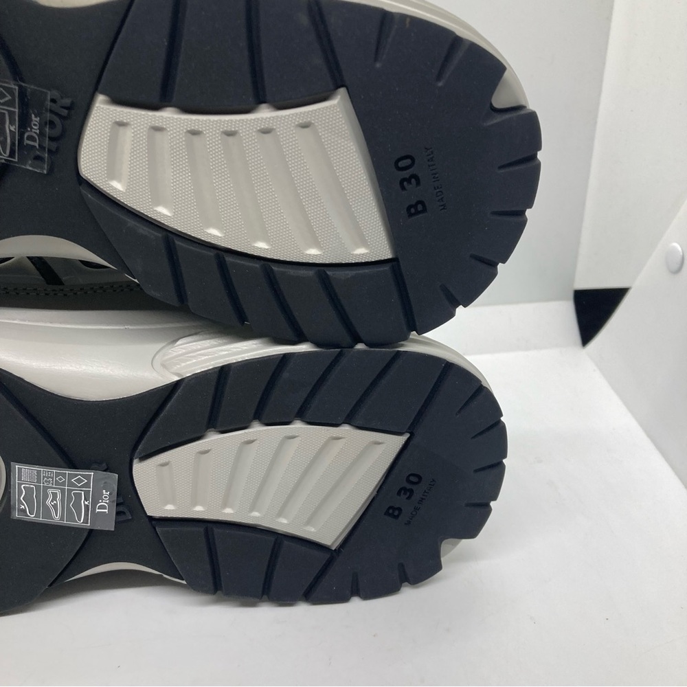 Dior B30 Gray Mens 43 US 9.5 Athletic Shoes Sneakers - Picture 8 of 10